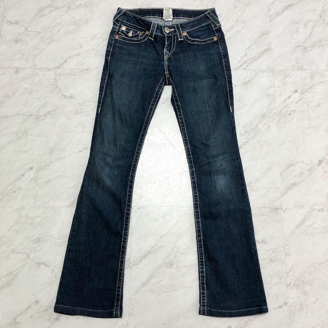 【美品】トゥルー レリジョン デニム HI-RISE BOOT フレア 25