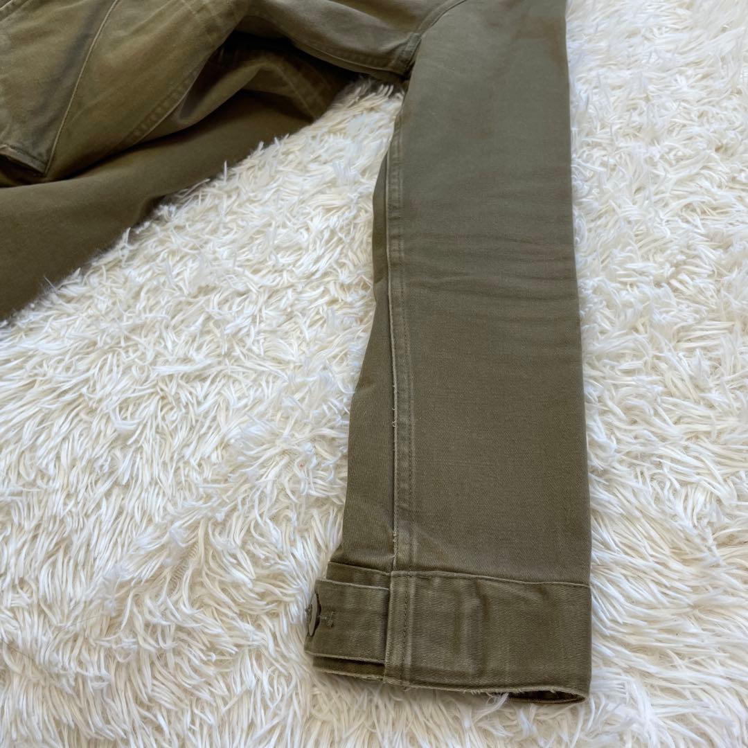 FRED PERRY カーキ インナー ロゴ ファー 3way モッズコート