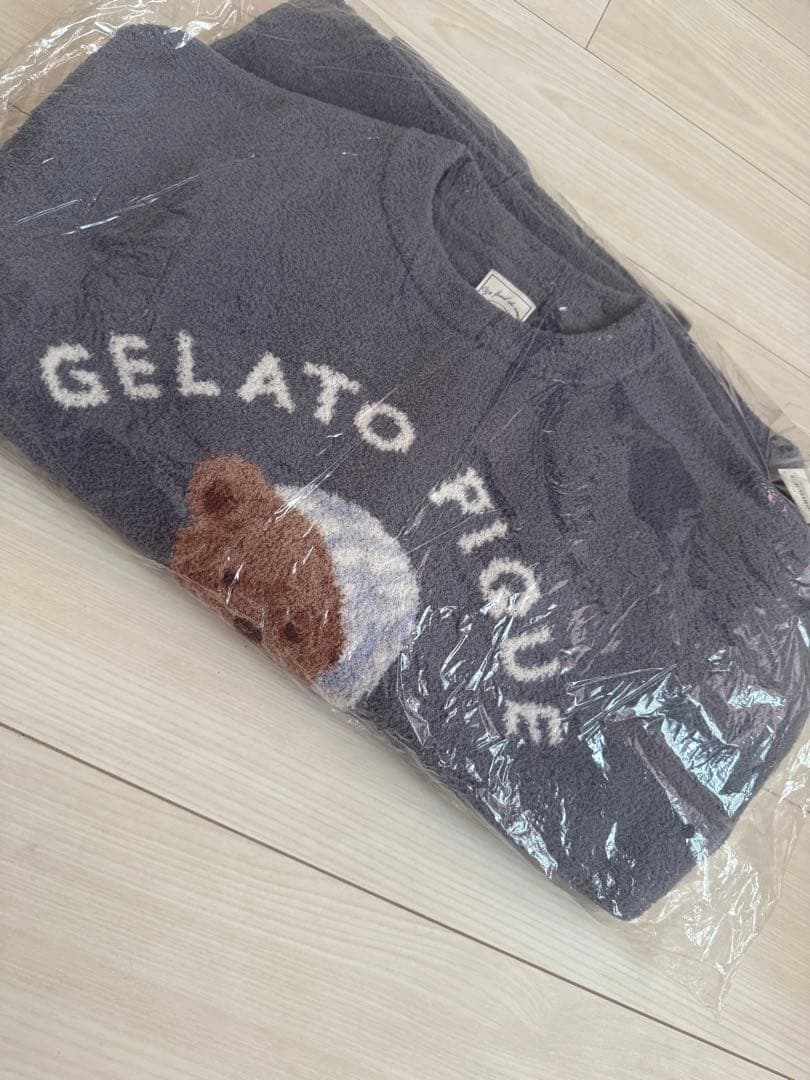 新品タグ付き！GELATO PIQUE テディベア ルームウェアセット