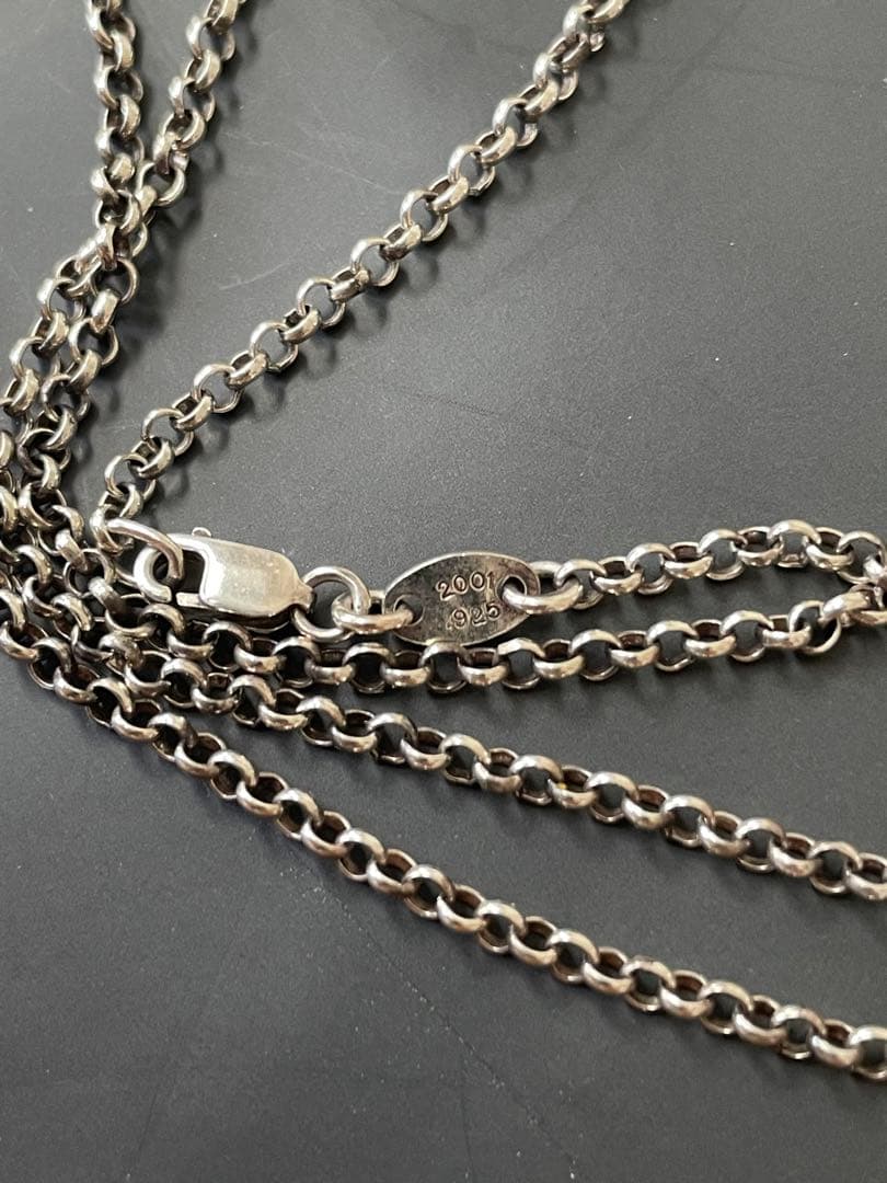CHROME HEARTS ネックレス ロールチェーン 18インチ
