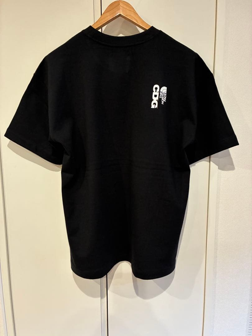 【新品未使用】CDG × THE NORTH FACE コラボTシャツS 黒