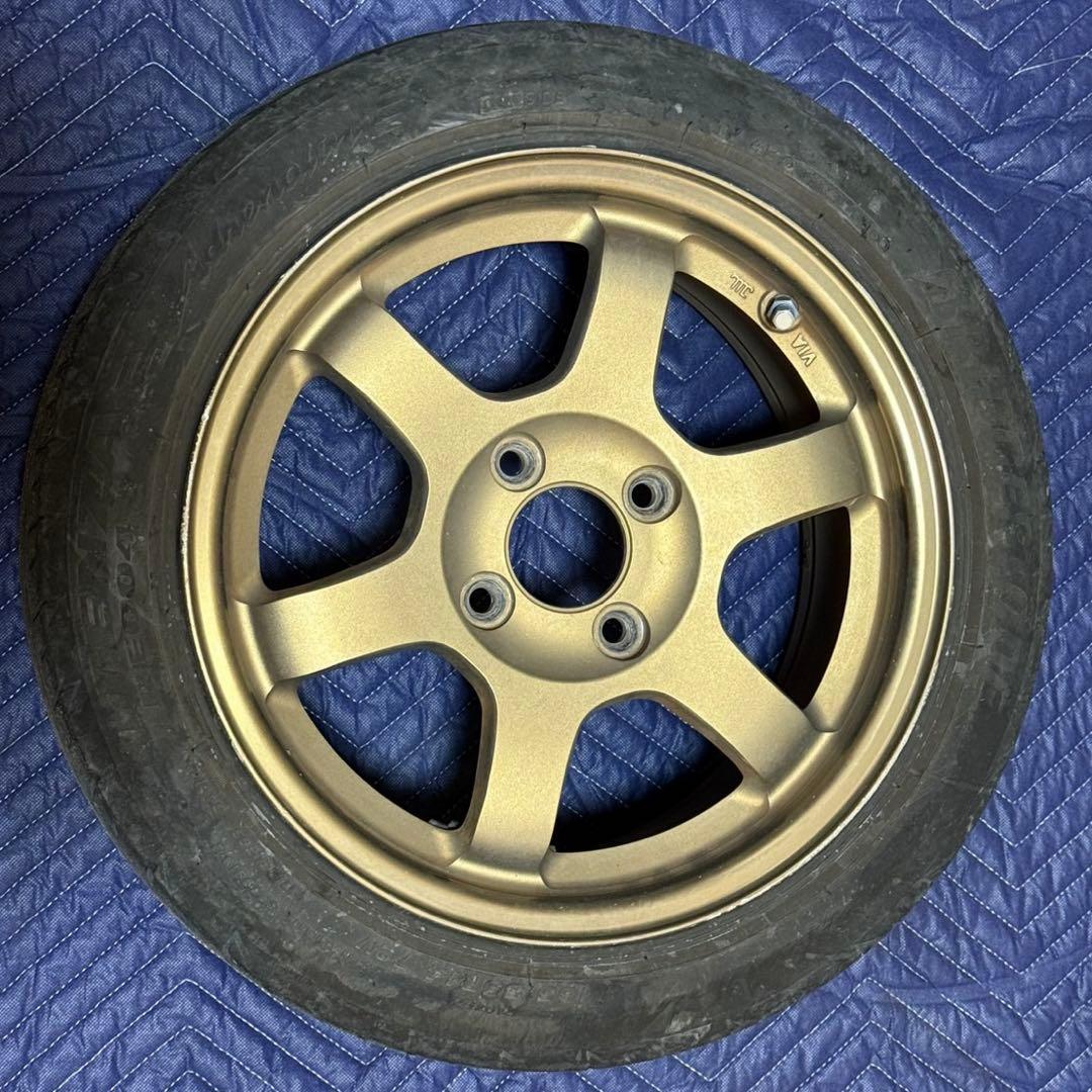 TE37 14インチ　ブロンズ