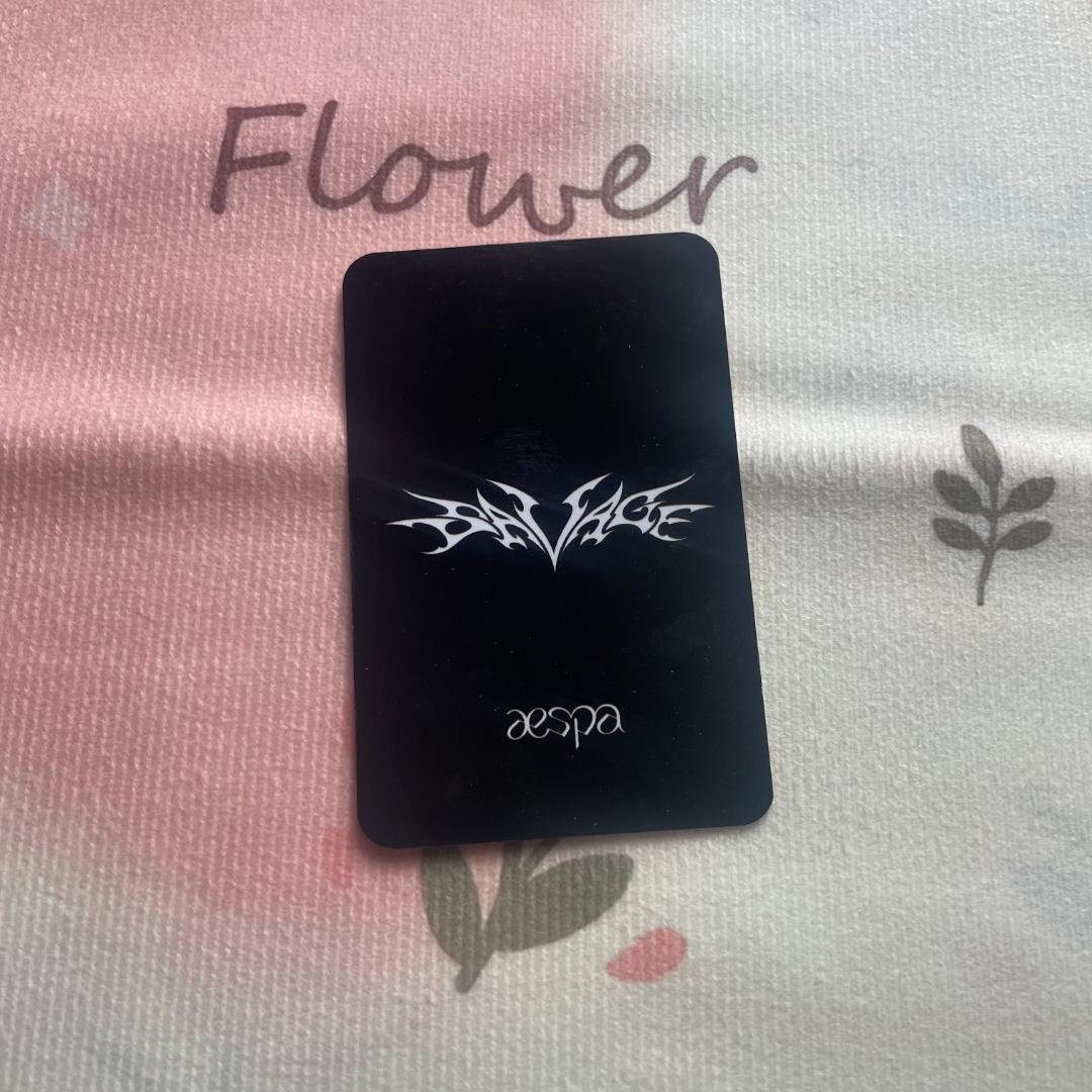 ボックス aespa カリナ karina Savage sgs トレカ