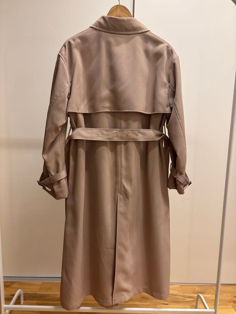 スローブイエナslobe iena ウォッシャブルトレンチコート　ベージュ38