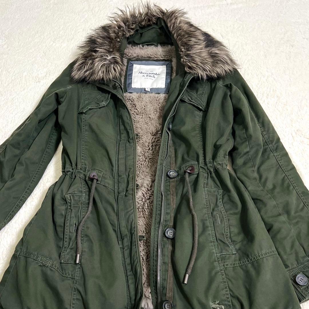 『美品』Abercrombie & Fitch モッズコート　裏ボア サイズM
