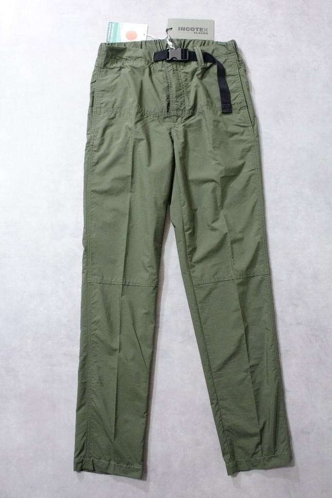 INCOTEX SLACKS★新品インコテックス 軽量ウエストギャザーパンツ31
