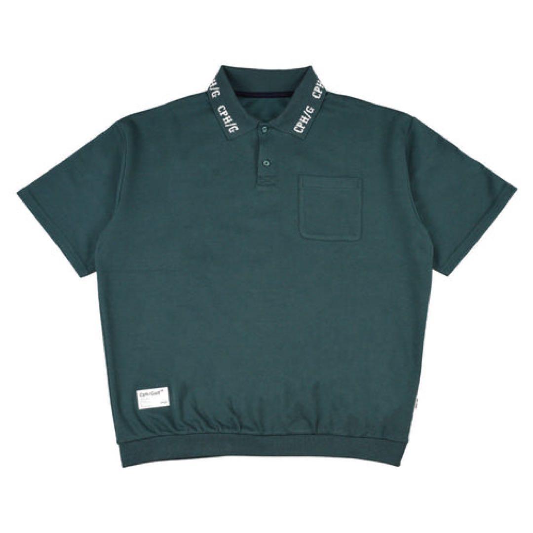 メンズウェア CPH/GOLF CLASSIC COTTON RIB POLO SHIRT L