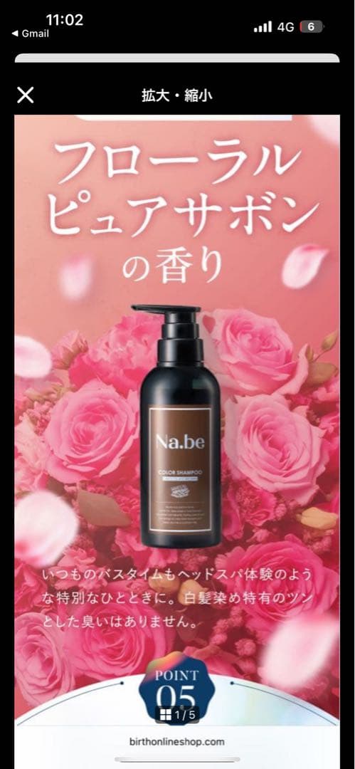 Na.be カラーシャンプー & ヘアミスト セット