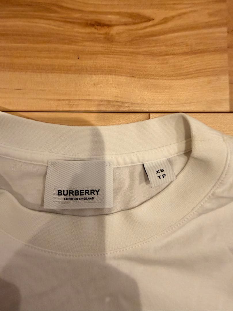 BURBERRY ロゴプリント Tシャツ 半袖 ホワイト