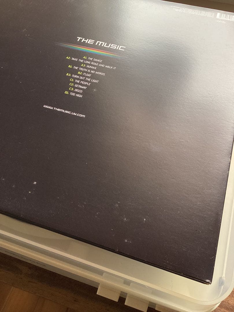 THE MUSIC 2LP 2002 PRINTED IN THE EU 良好