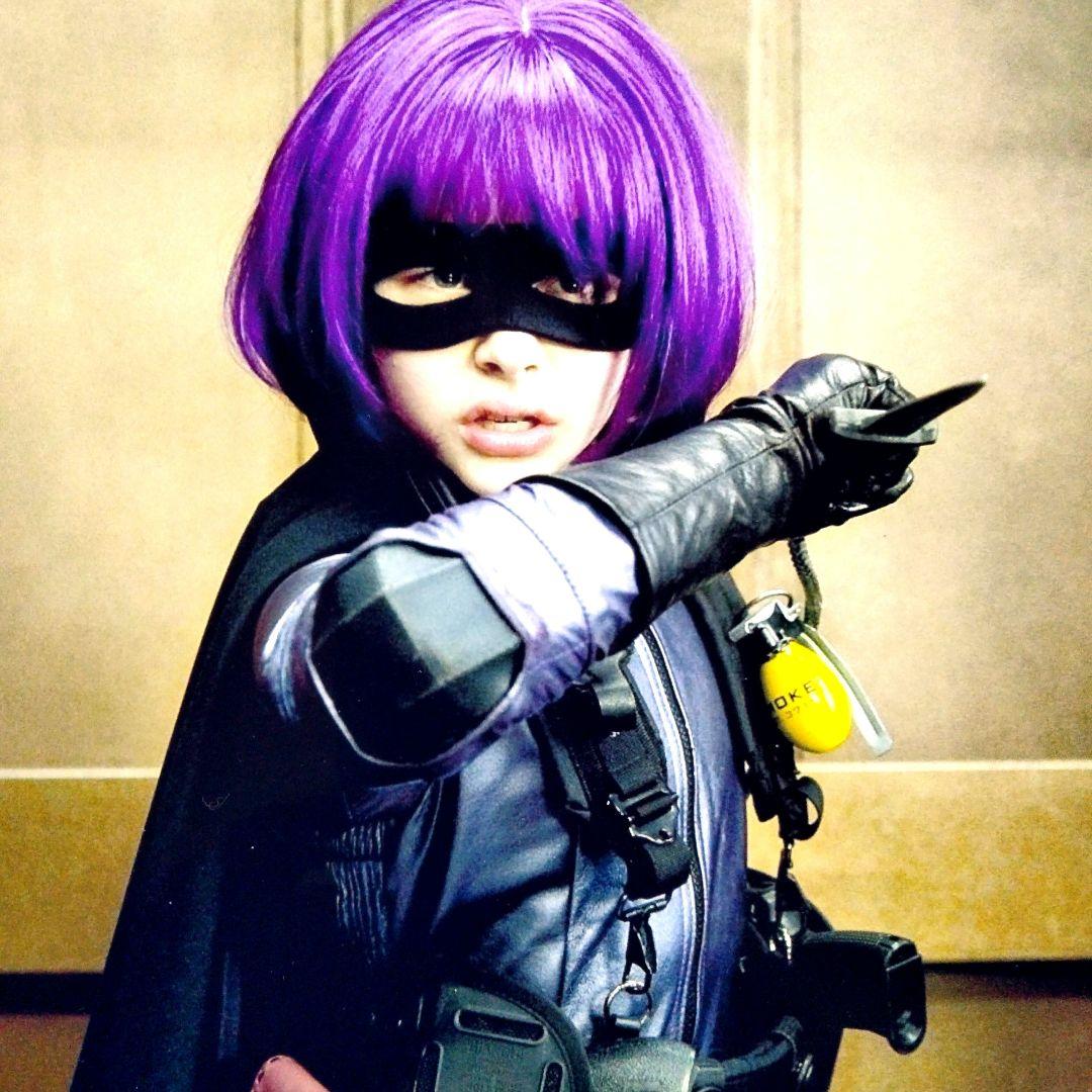 クロエ・グレース・モレッツ直筆サイン入り超 特大写真…キック・アス…