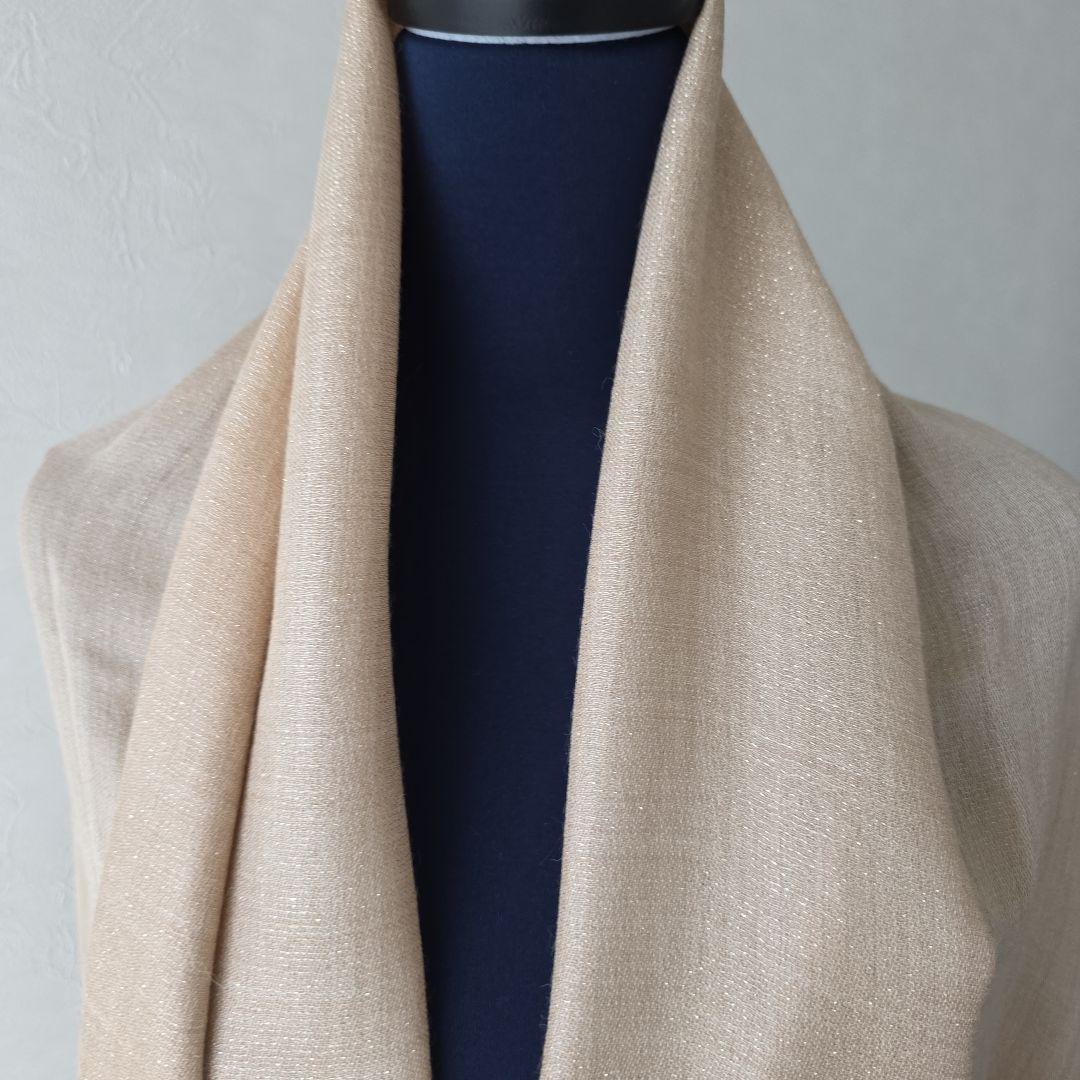 Max Mara ベージュ シルク混合 ストール新品未使用