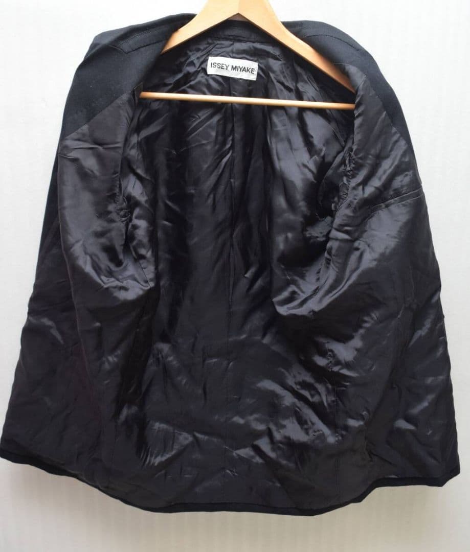 日本製 ISSEY MIYAKE イッセイミヤケ ダブル テーラード ジャケット