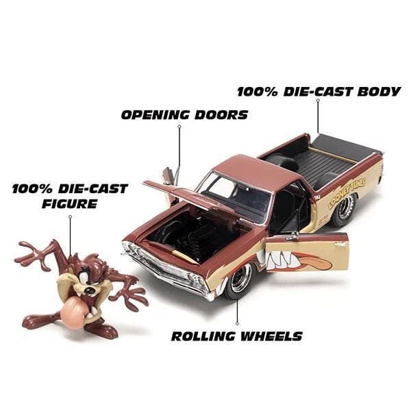 タスマニアンデビル ミニカー シボレー エルカミーノ 1/24