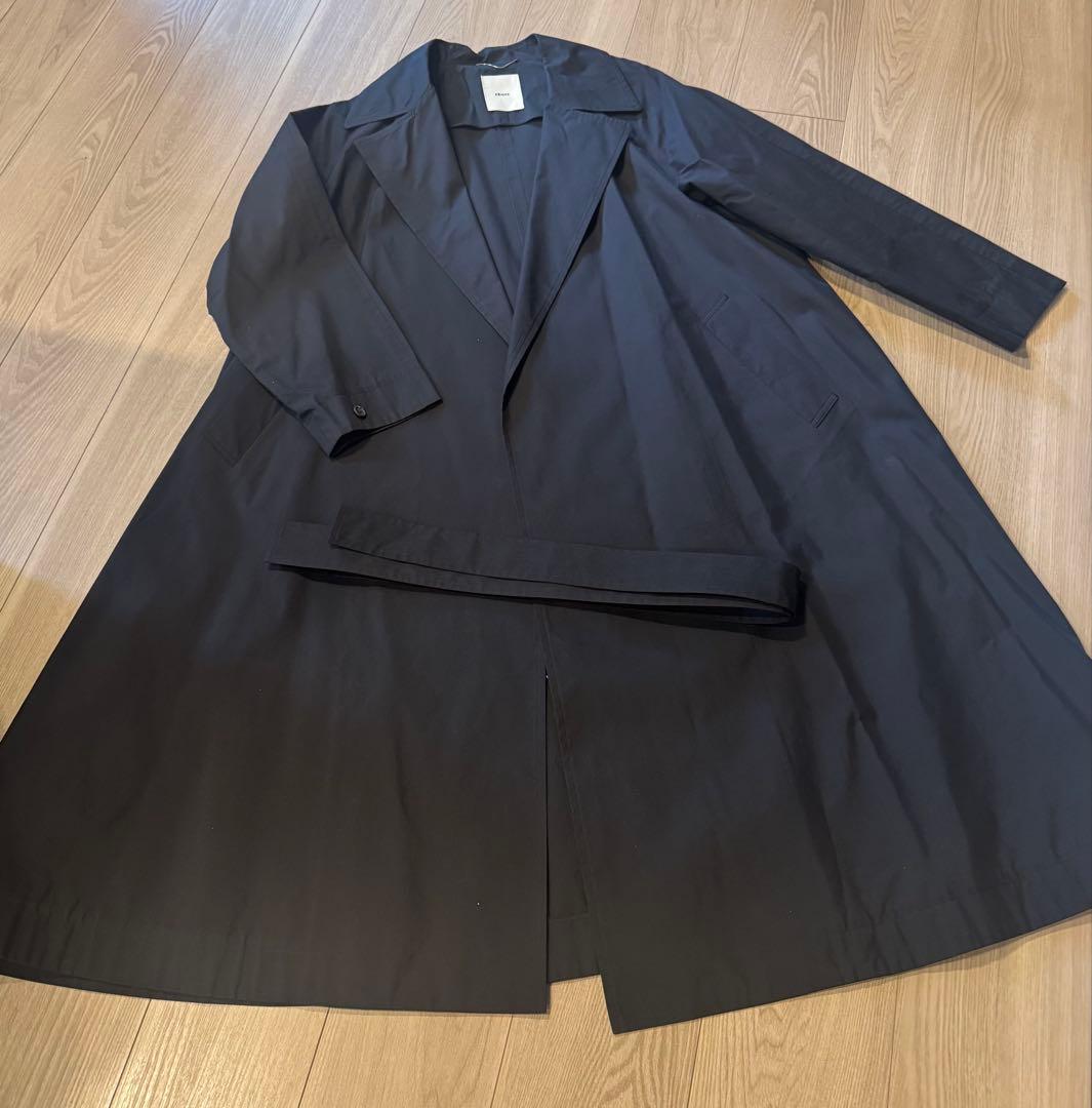 美品　ebure エブール　コート　トレンチ　コットン