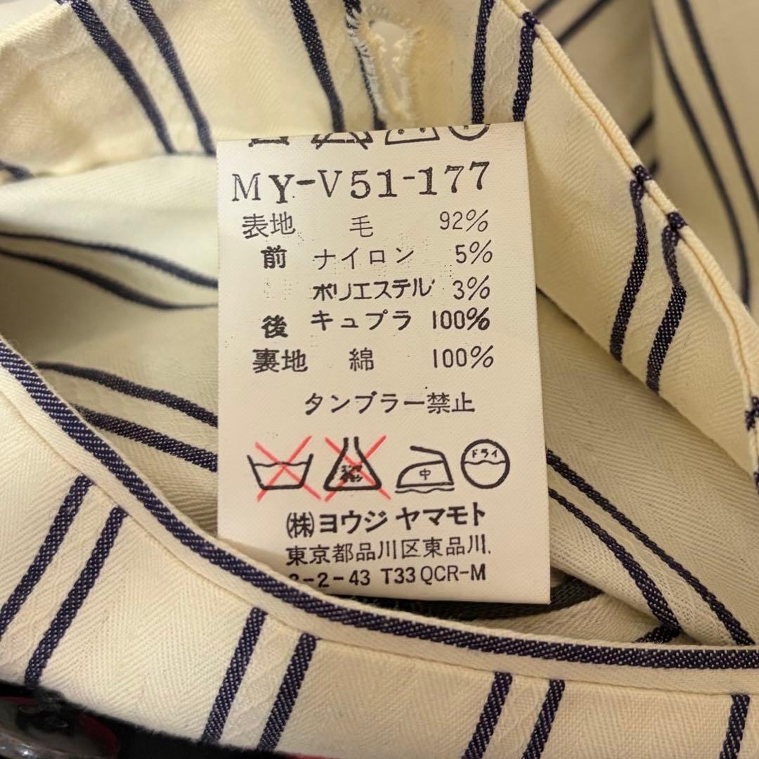 【Y's for men】YOHJI YAMAMOTO ベスト　赤タグ　 L