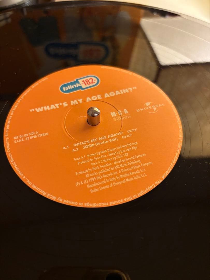 blink-182 / What's My Age Again? レコード美品