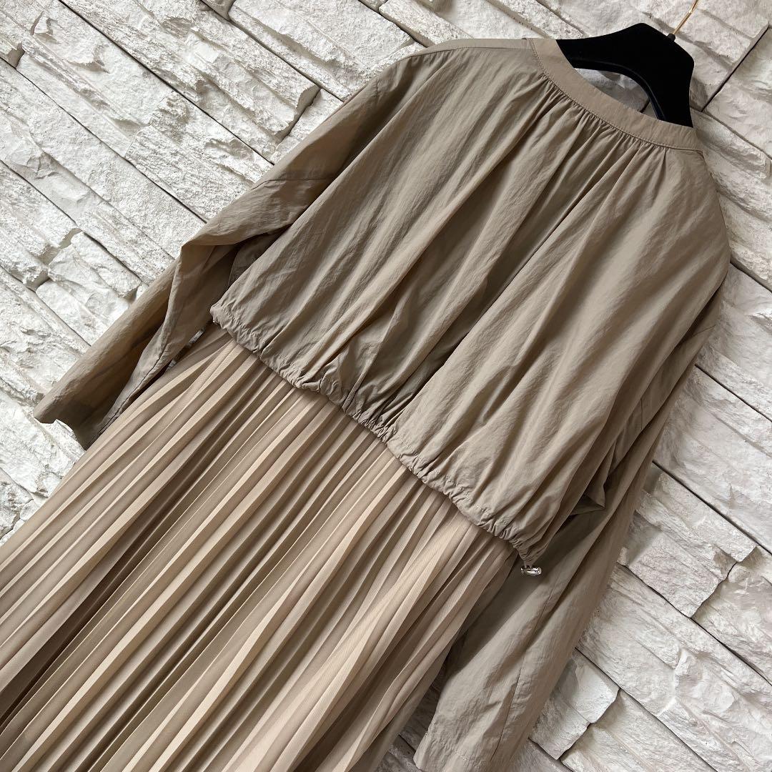 新品2.2万★radiate 2way スプリングコート プリーツワンピース