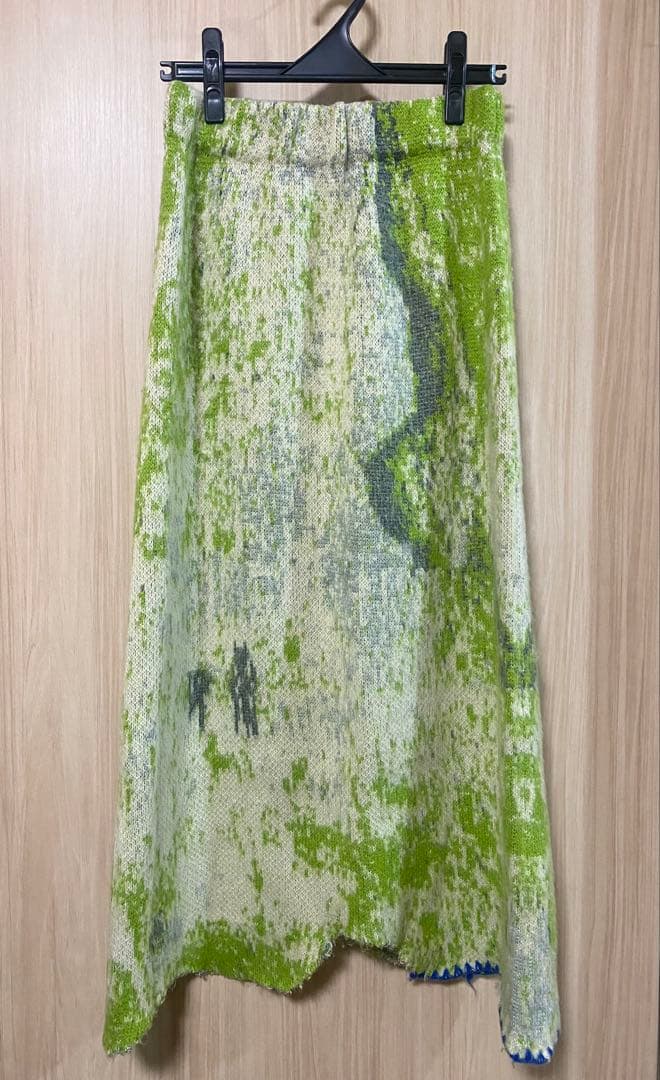 スカート Ameri UND RUST ART KNIT SKIRT