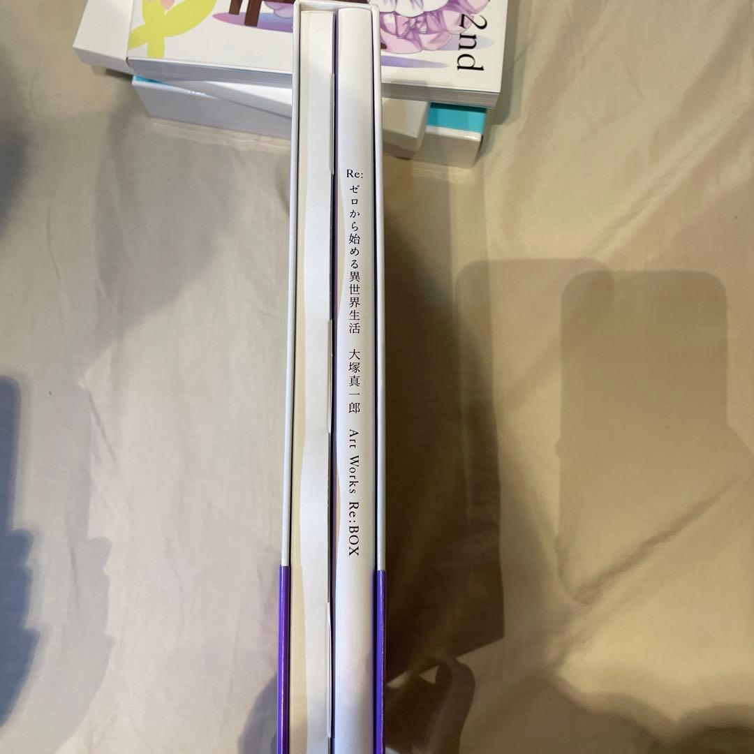 Art Works Re:BOX Re:ゼロ 1、2巻 キーホルダー、缶バッチ