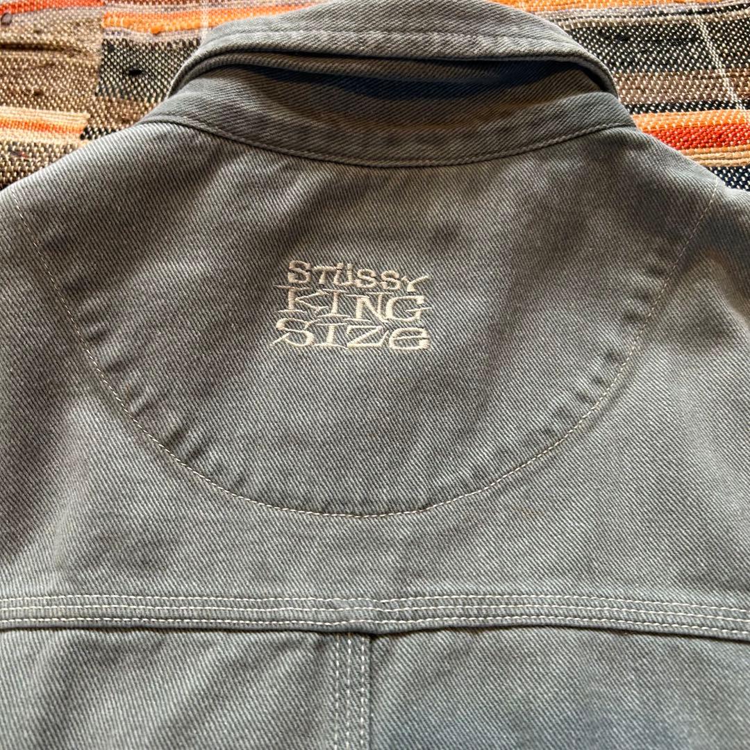 old stussy burly gear king size カバーオール