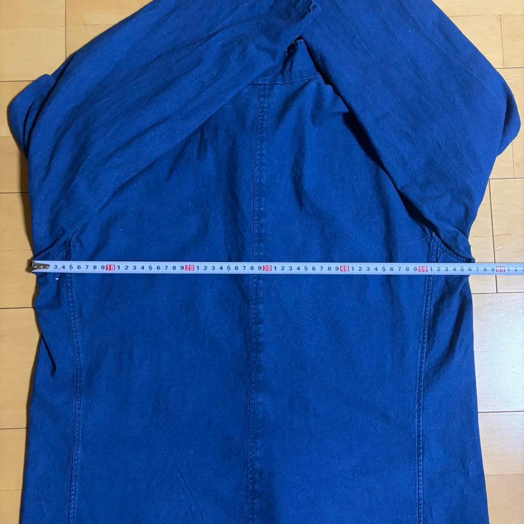 french vintage china jacket インディゴブルー XL