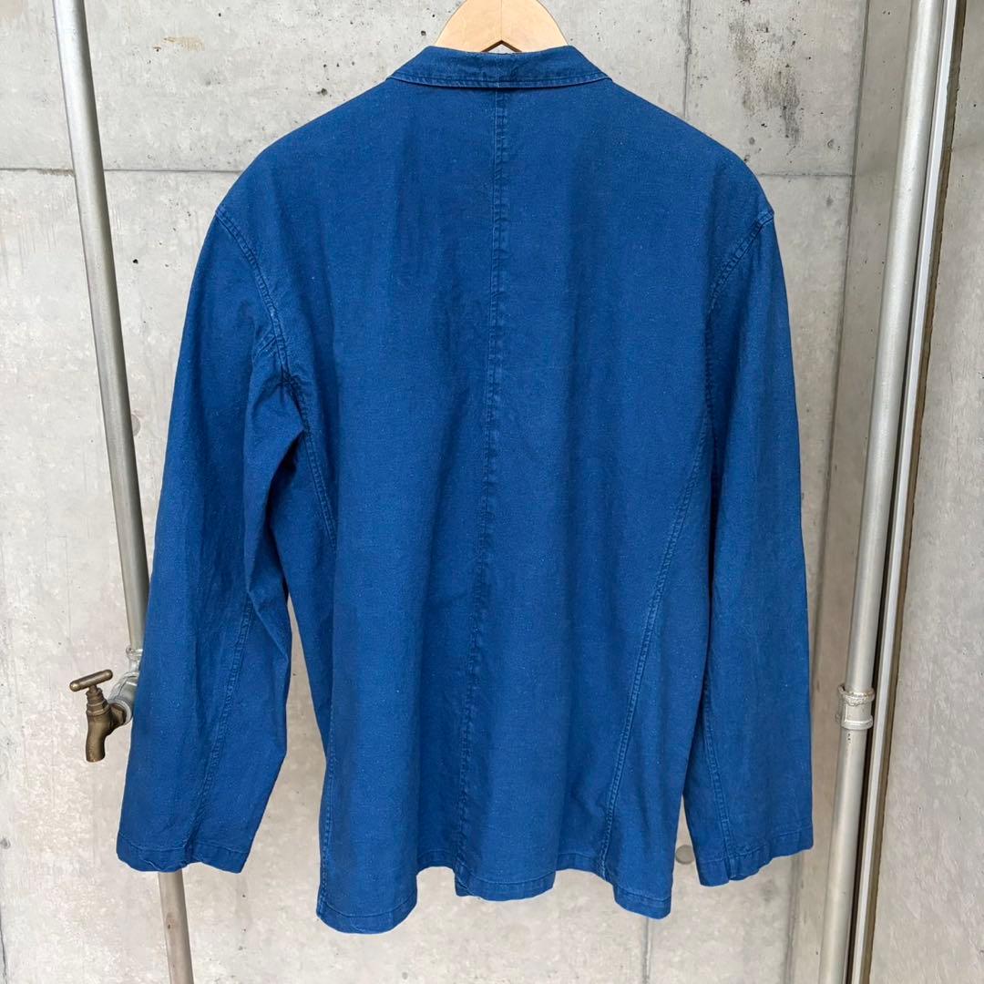 french vintage china jacket インディゴブルー XL