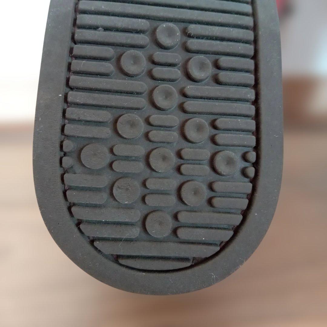 パラブーツ　Paraboot　赤レザー　デッキシューズ