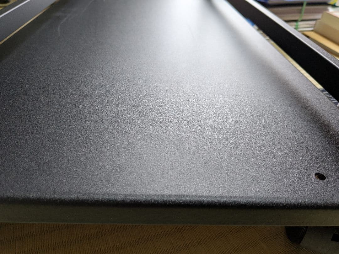 Bauhutte 昇降式L字デスク BHD-670H-BK