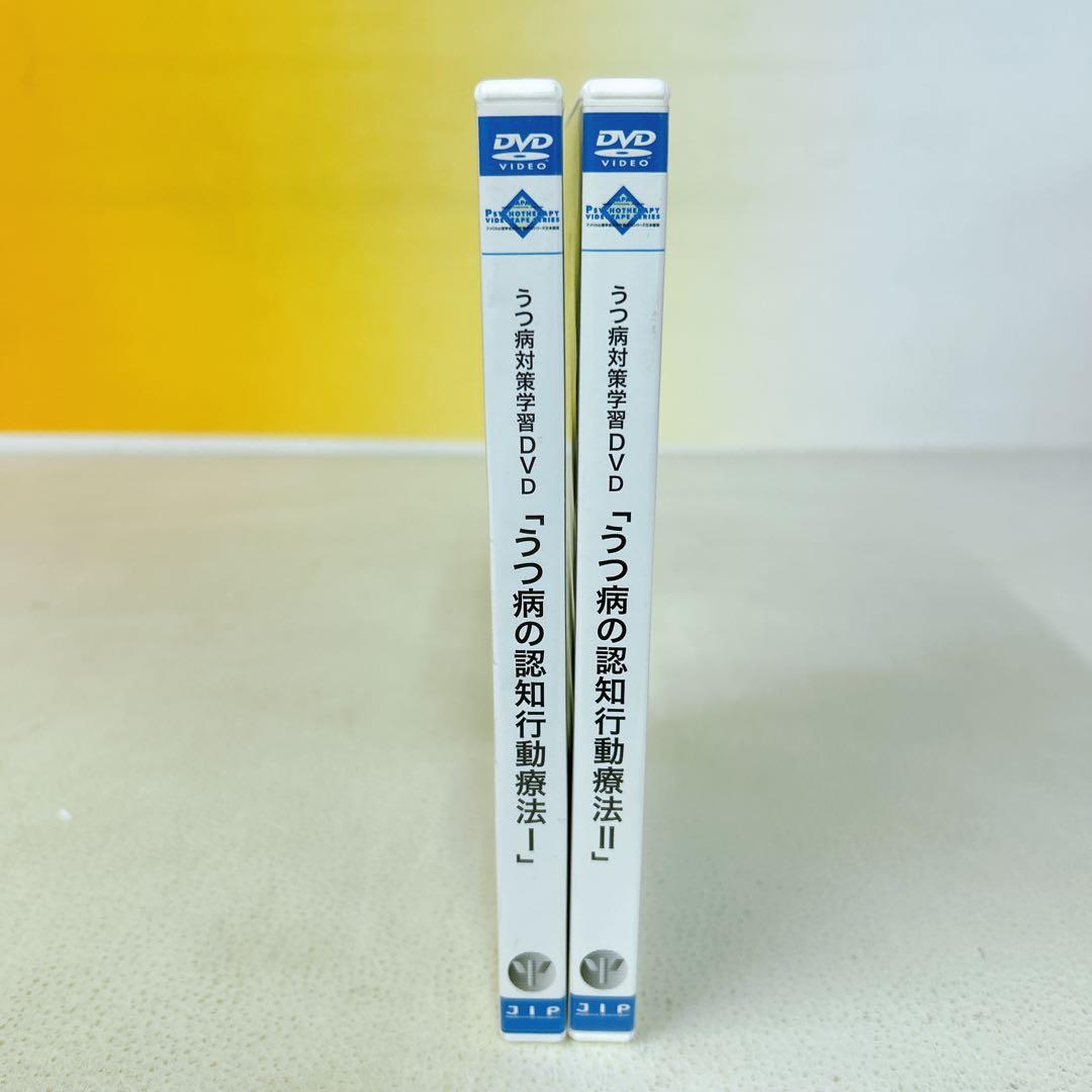 うつ病対策学習DVD うつ病認知行動療法　Ⅰ Ⅱ アメリカ心理学会 JIP