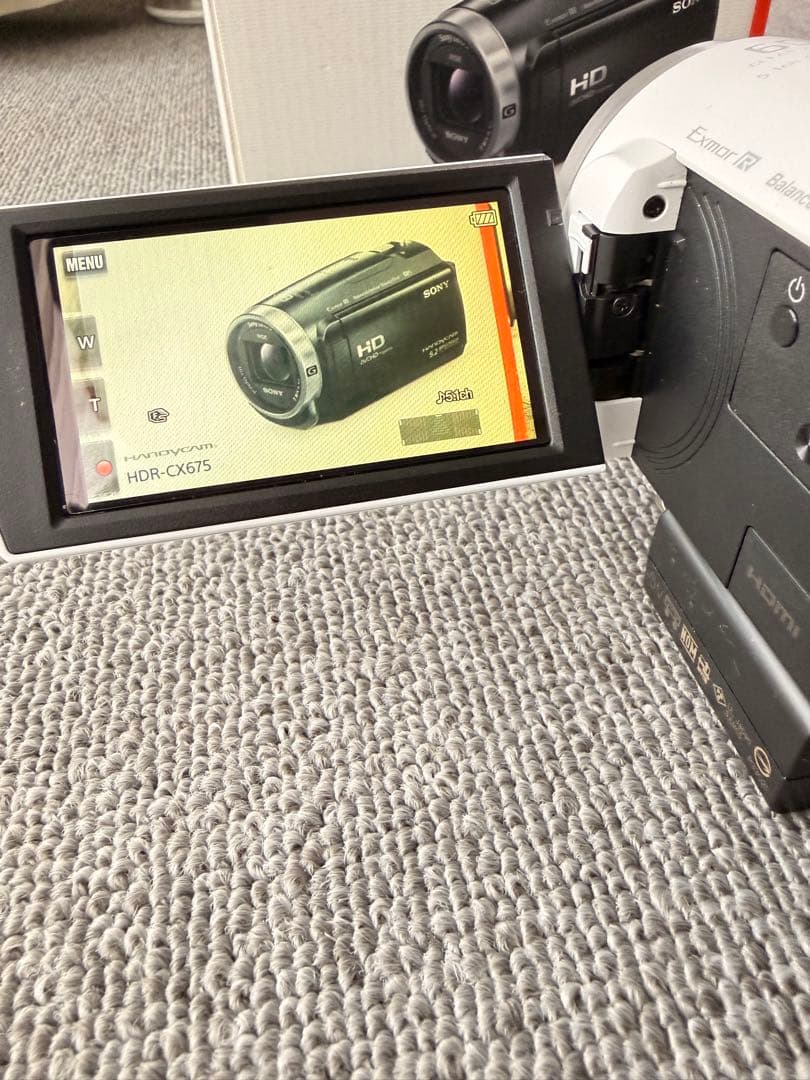 SONY HDR-CX675 (ホワイト)