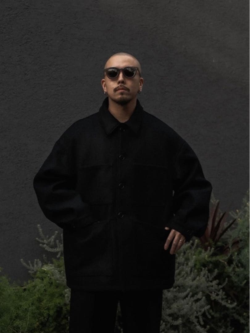 COOTIE　「Wool Melton Coverall」　　L