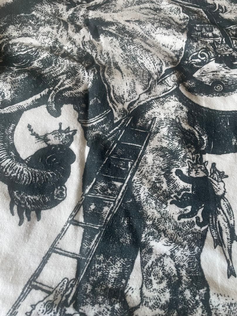 ヒグチユウコ Tシャツ BABEL（WH) ボリス雑貨店 サイズM
