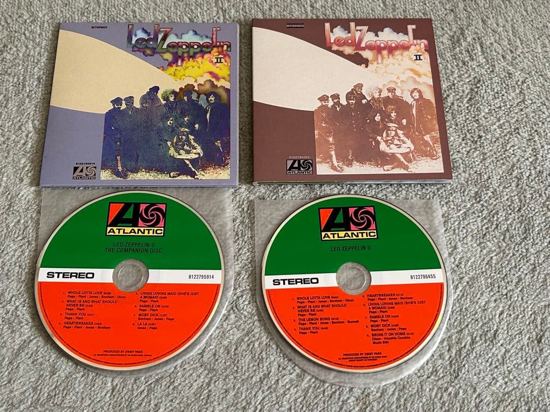 Led Zeppelin-ll 輸入盤スーパーデラックスボックス2CD+2LP