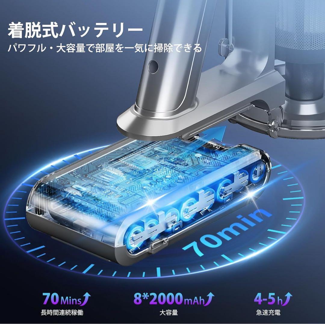 2026衝撃的デビュー！真90Kpa超強力吸引！業界初 AIホコリ自動検知！