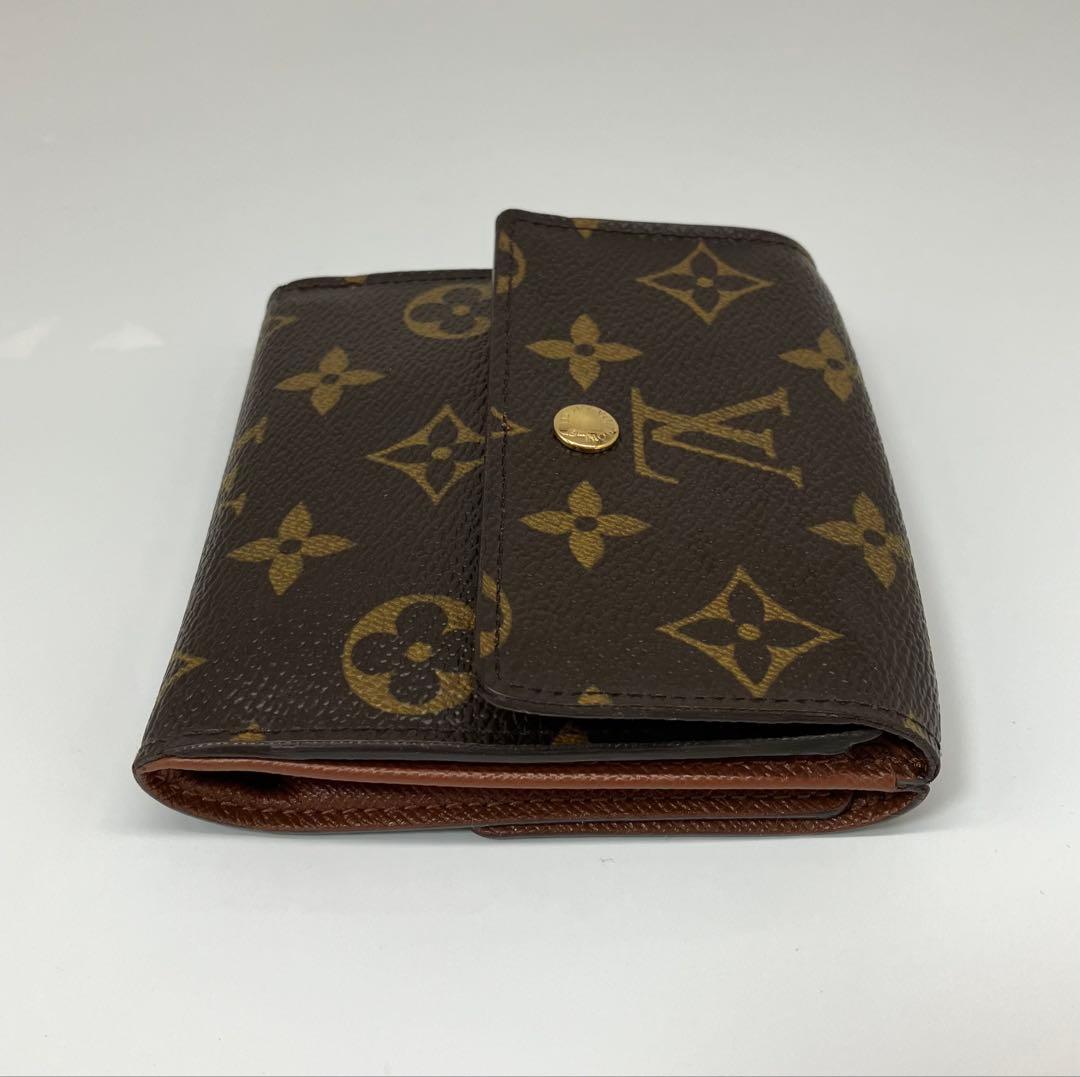 ⭐️ こまP ルイ・ヴィトン モノグラム Wホック 二つ折り財布 鑑定済