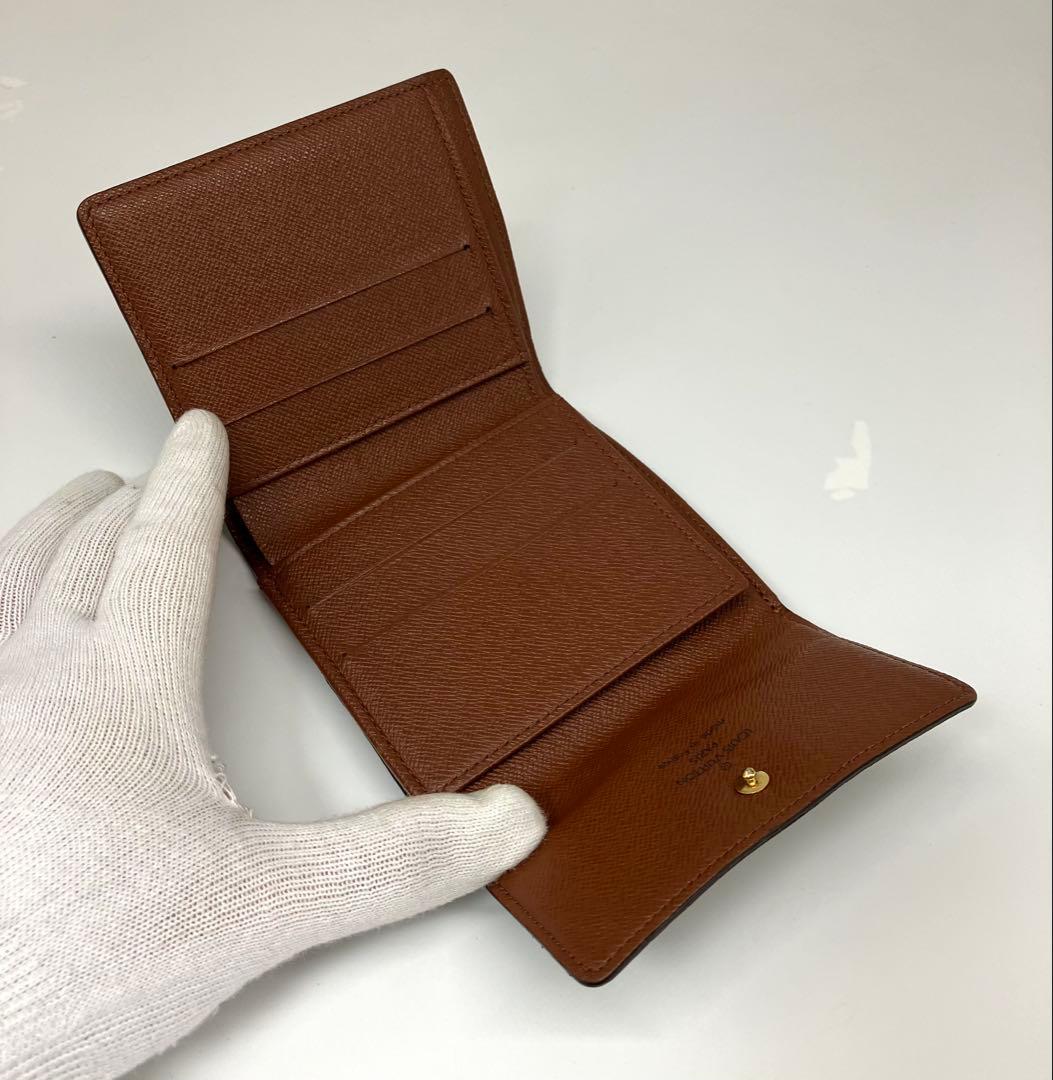⭐️ こまP ルイ・ヴィトン モノグラム Wホック 二つ折り財布 鑑定済