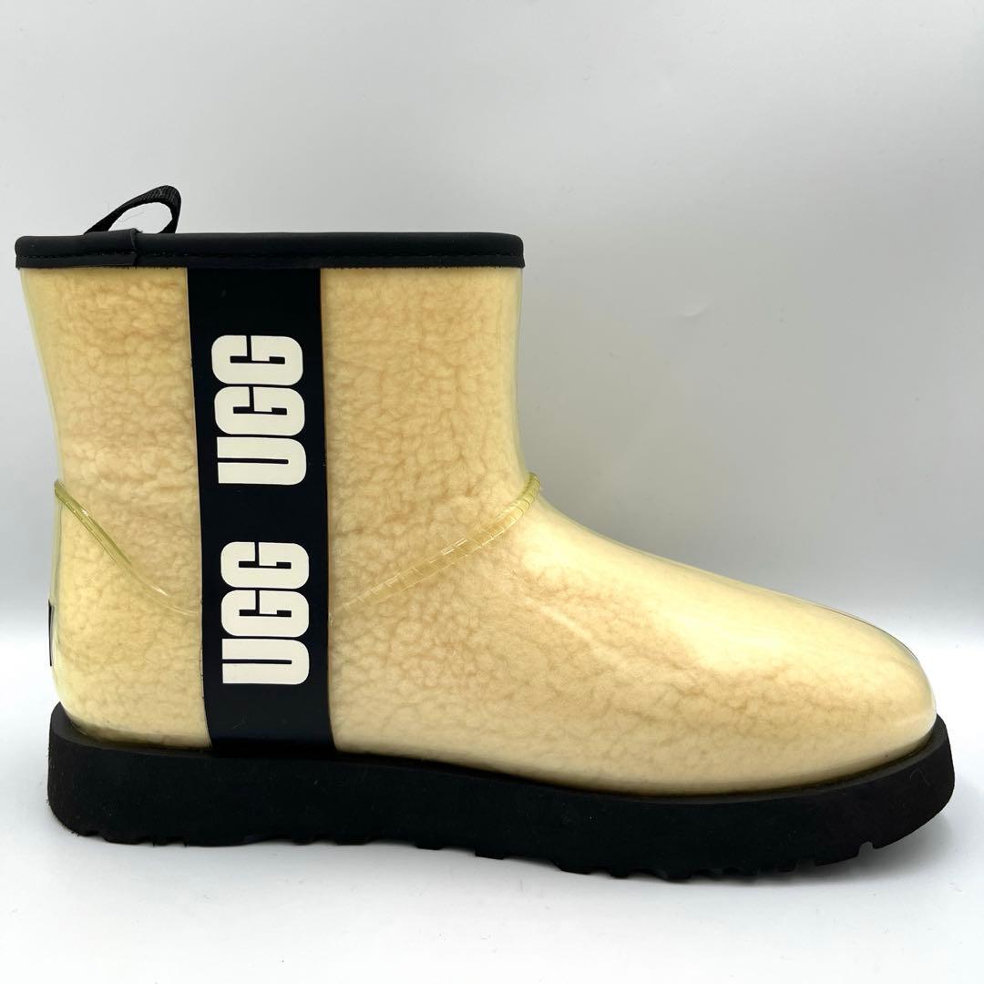 【美品】UGG CLASSIC CLEAR MINI アイボリー