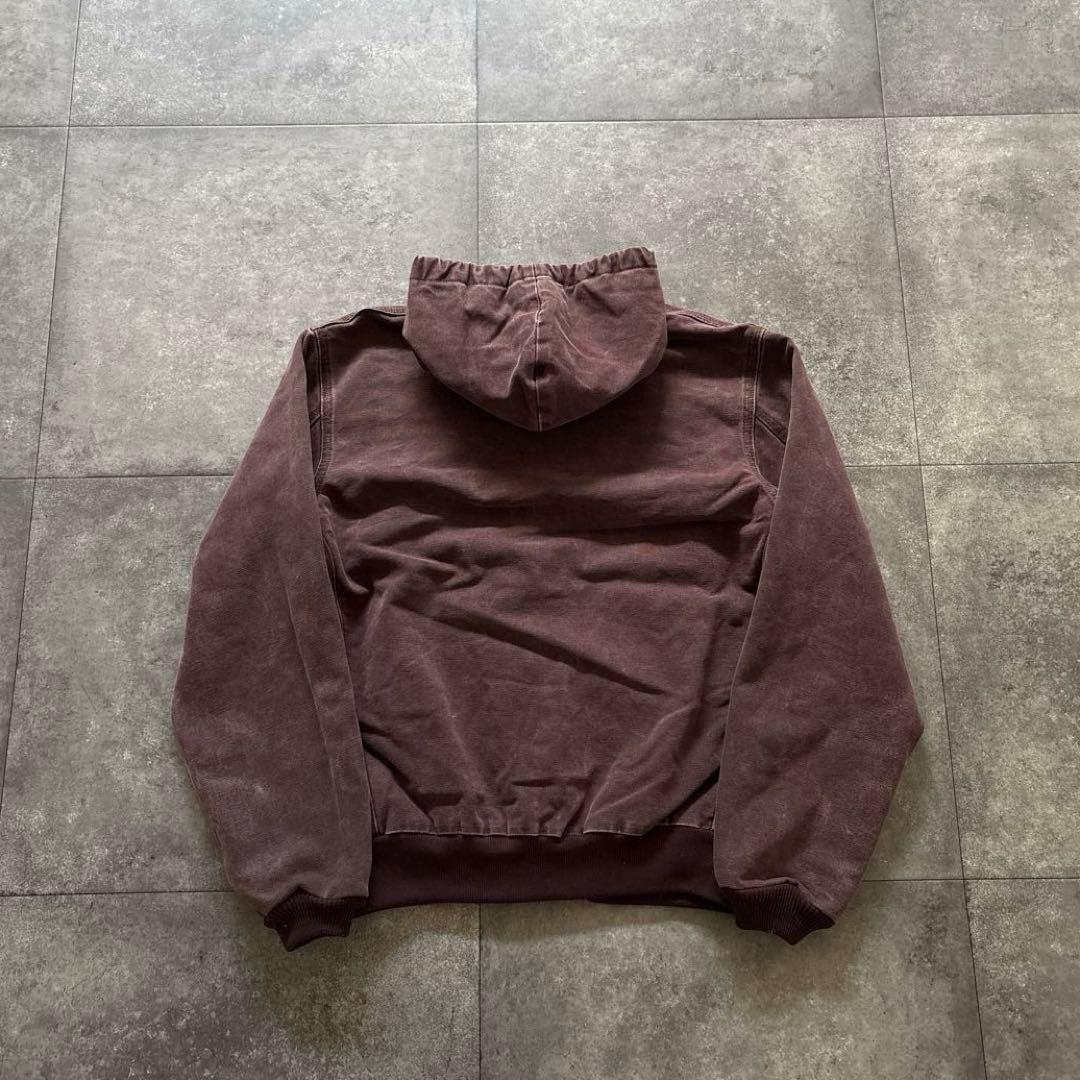 carhartt アクティブジャケット　バーガンディ　usa製 Sサイズ　希少