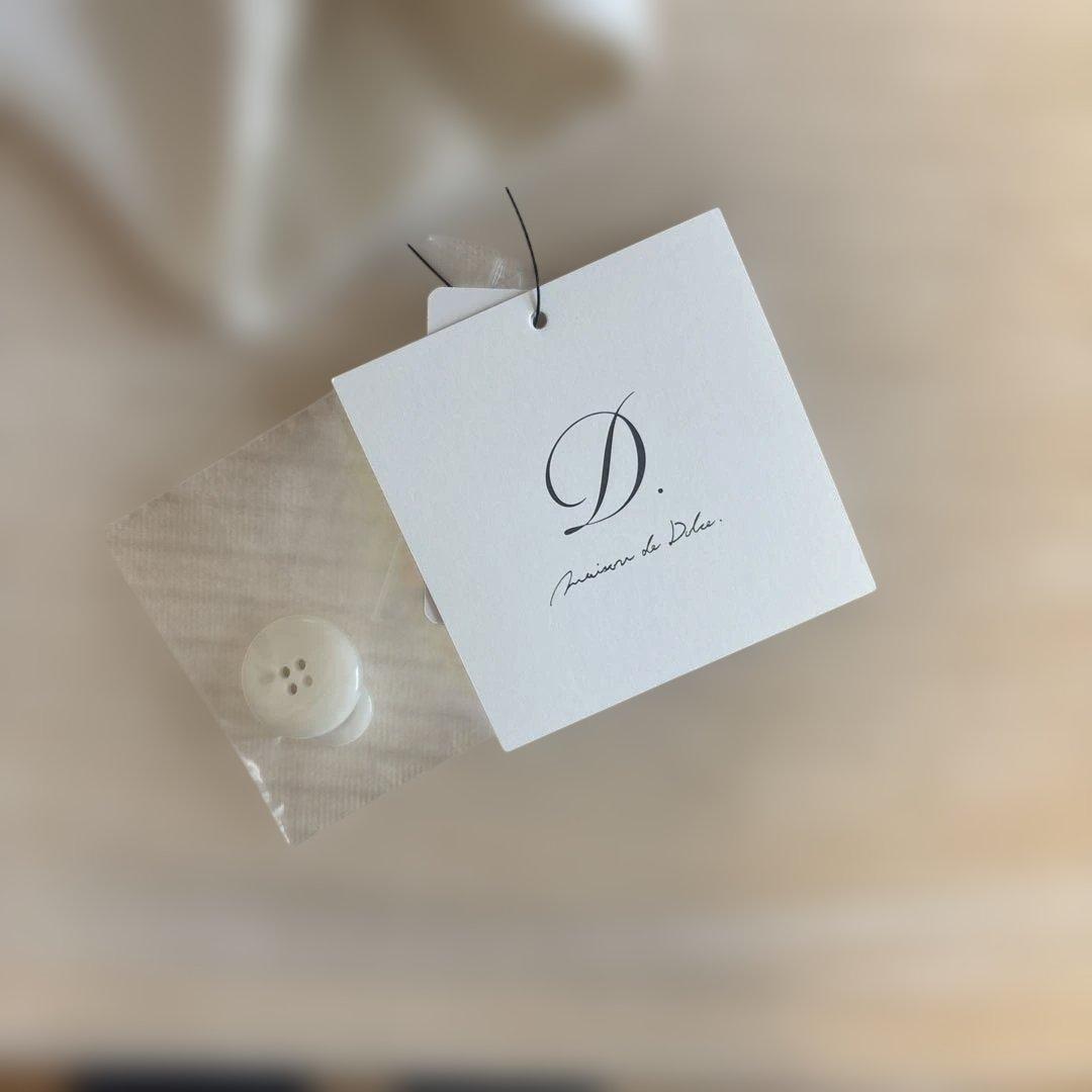 【新品】maison de Dolce. ホワイト ジャケット