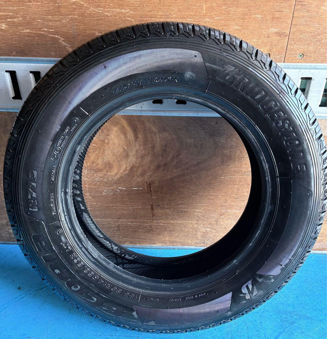 2024年製★バリ山 ブリヂストン エコピア R710 155/80R14 4本