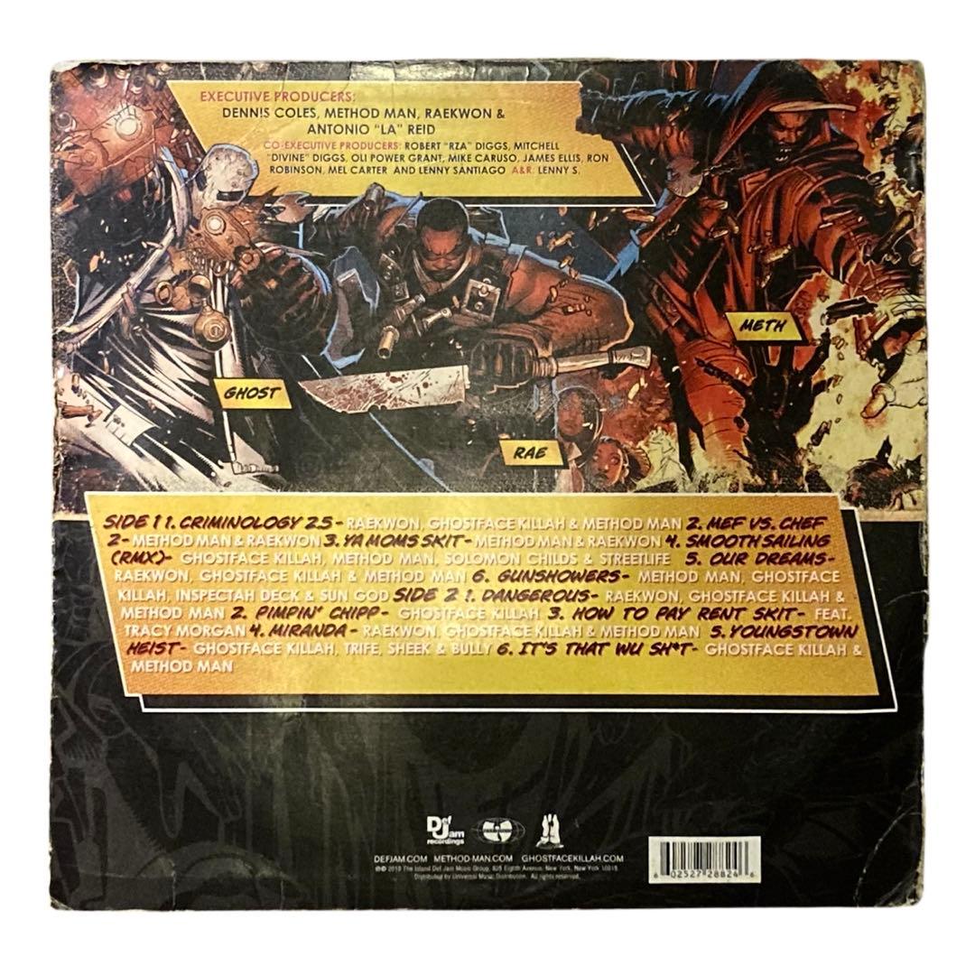 鬼レア レコード Wu-Massacre methodman ghostface
