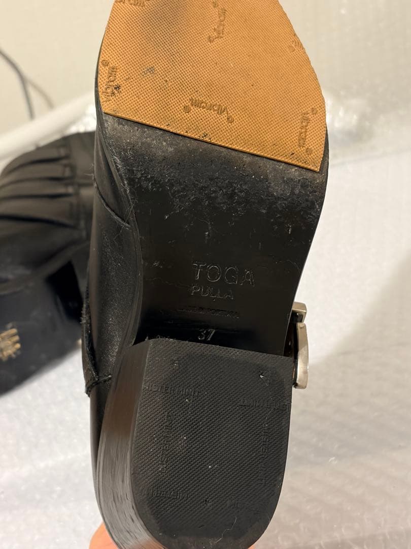 TOGA PULLA バックルブーツ37
