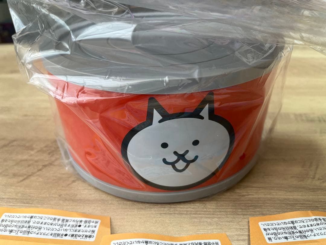 にゃんこ大戦争　1番くじ　D賞　ネコカン型ケース付きミニフィギュア24体セット