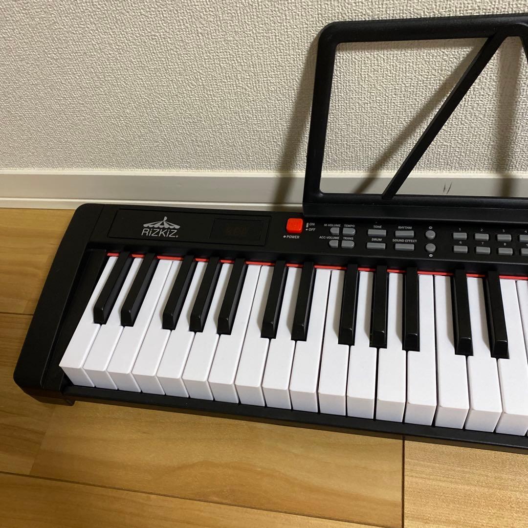 RIZKIZ 61鍵　電子キーボード　譜面スタンド