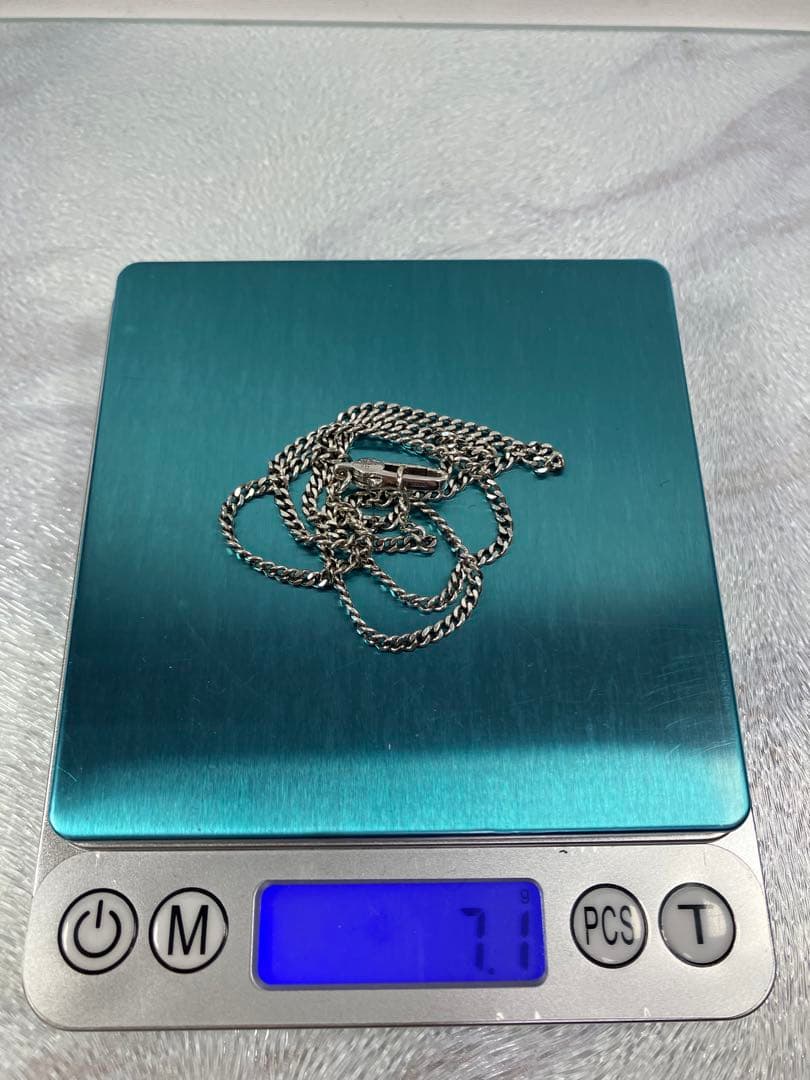 【超美品】GUCCI 喜平チェーン ネックレス 男女兼用　SV925 2.5