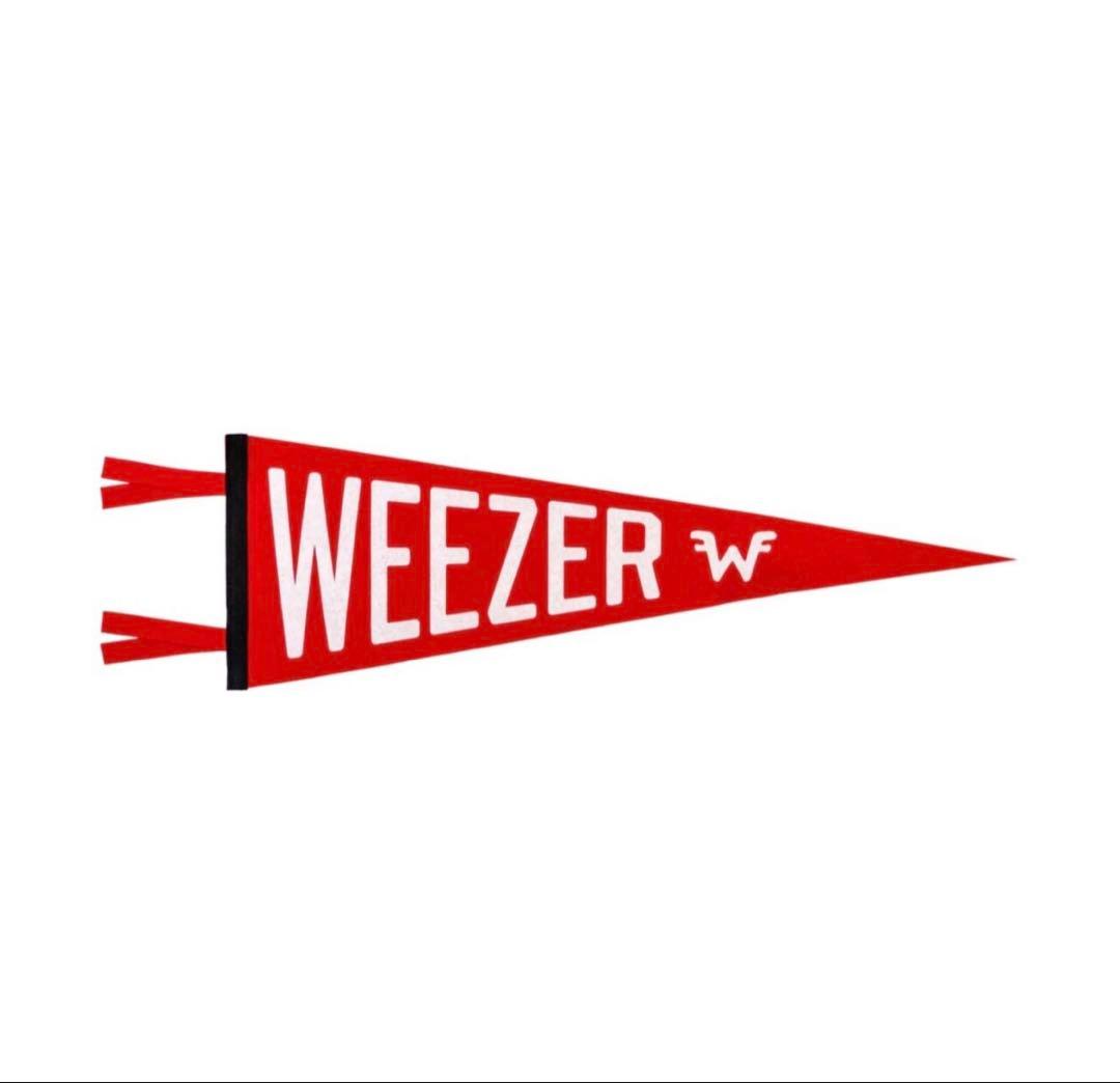 洋楽 Weezer Pennant Weezer x Oxford Pennant