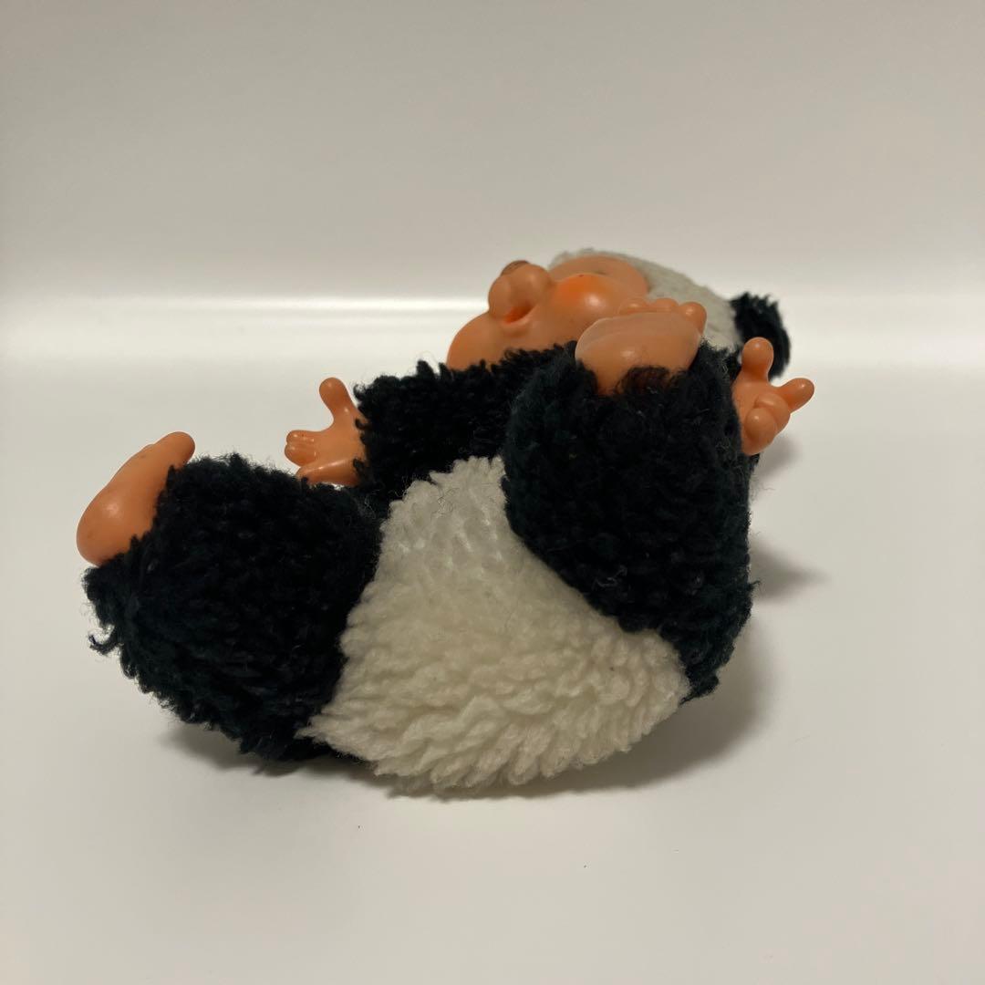 モンチッチ もんちっち パンダ パンキー 人形 ぬいぐるみ ソフビ 昭和レトロ