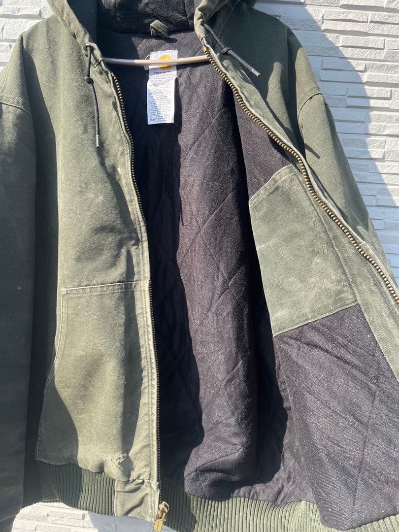 あ*ん様 レアカラー　Carhartt アクティブジャケット　モスグリーン