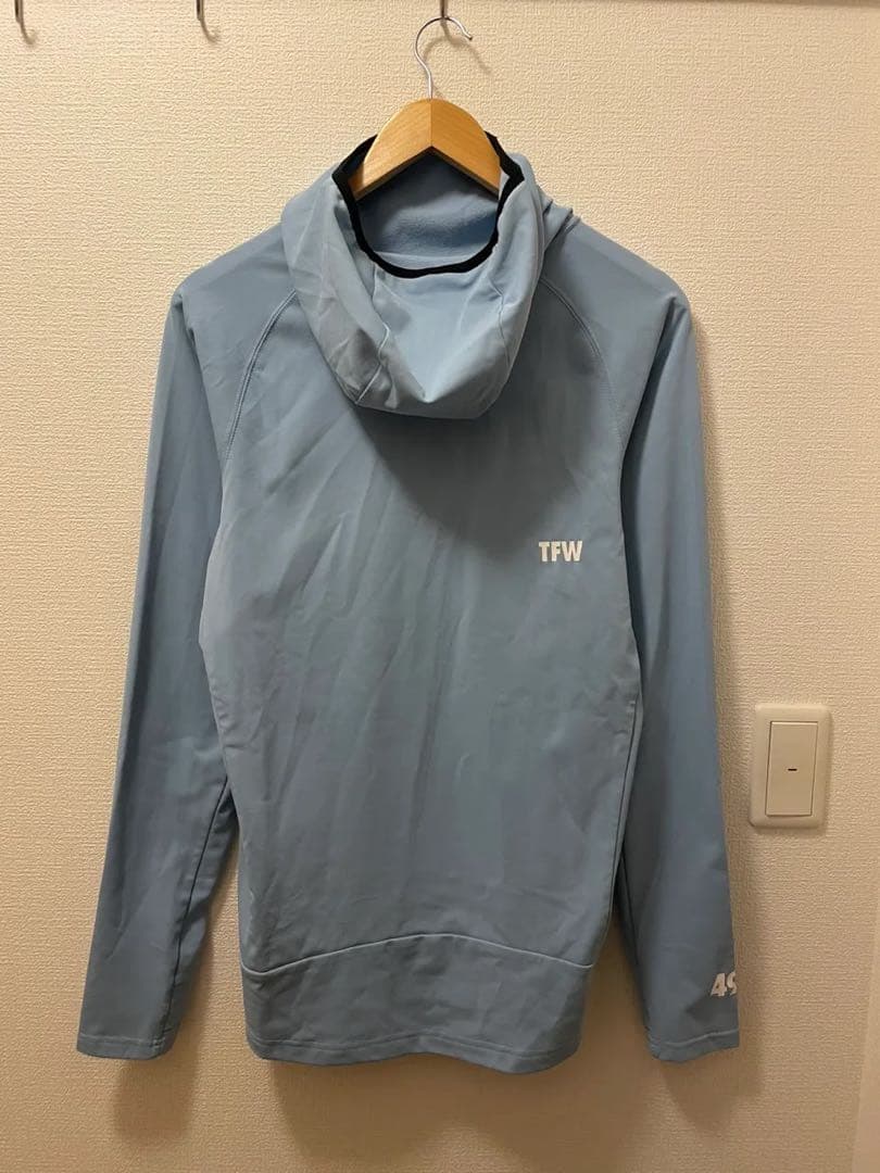 トップス TFW49 LS BRUSHED HOODIE L L.BLUE